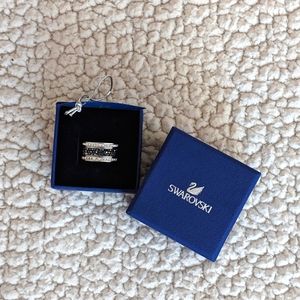 Swarovski Vio Wide ring (size 55)